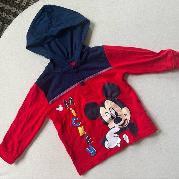 Disney Baby Mickey Mouse Shirt And Pant Outfit 6-9 Months - Picture 2 of 8